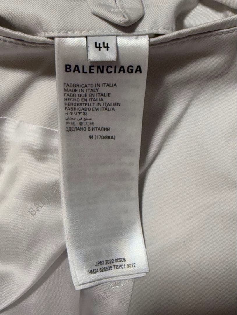 BALENCIAGA 23ss ステンカラーコート