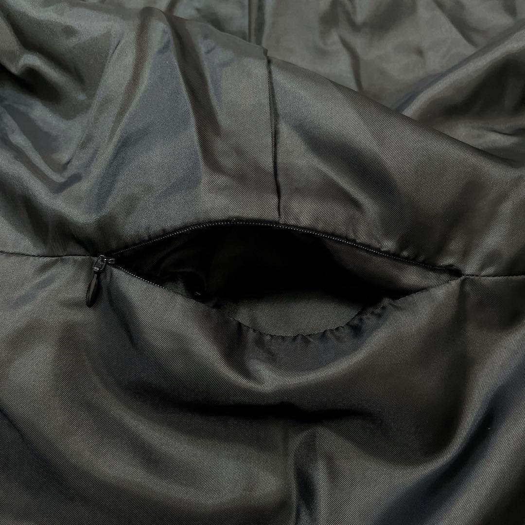 レリアン フォックスファー ロングダウンコート 黒 13号 XL相当