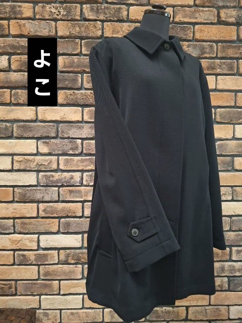 HERME'S　マルジェラ期　【美品】黒　コート　クリーニング済み