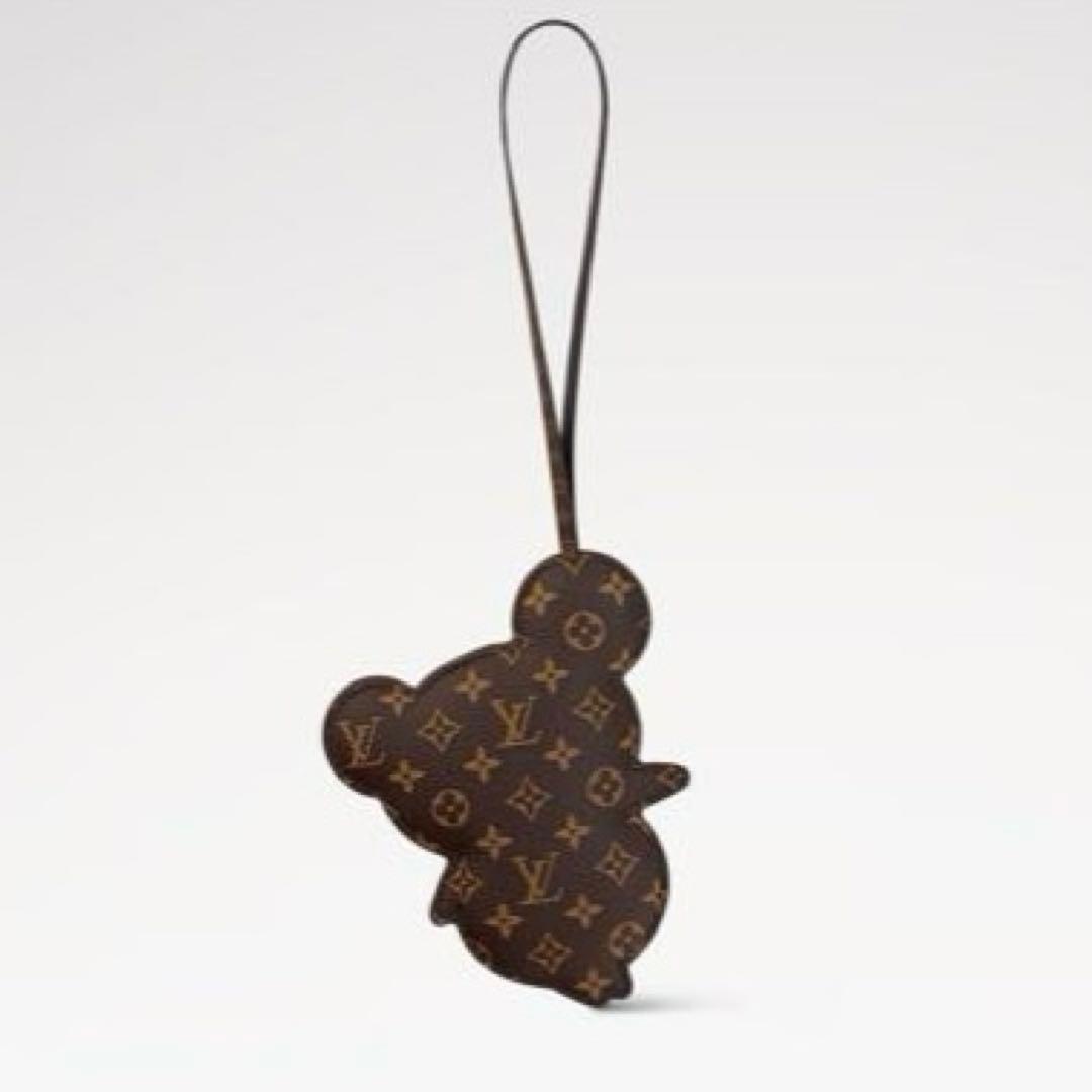 新品未使用♪ LV × TM バッグチャーム・スーパーフラット M02440