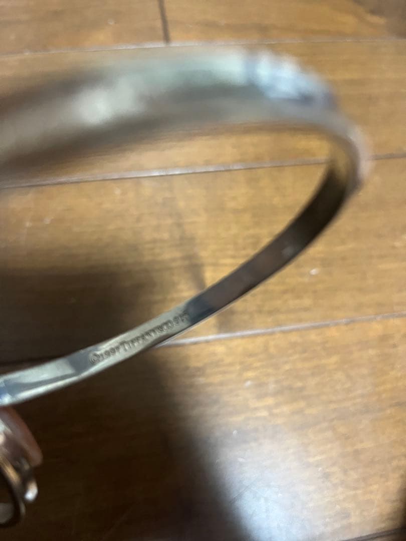 ティファニー シルバー 1837インターロッキングナローダブルバングル