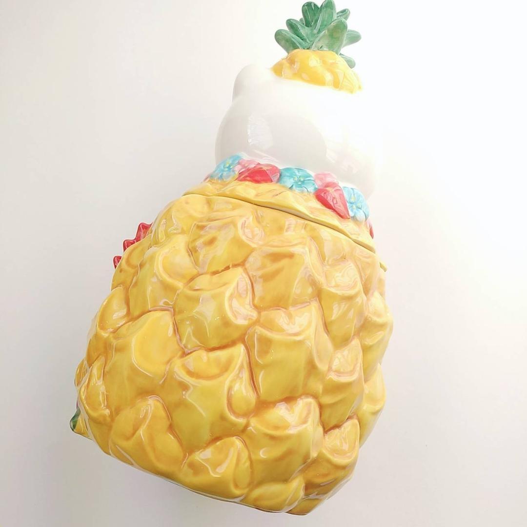 Vさま専用 】 ハローキティ パイナップル クッキージャー - メルカリ