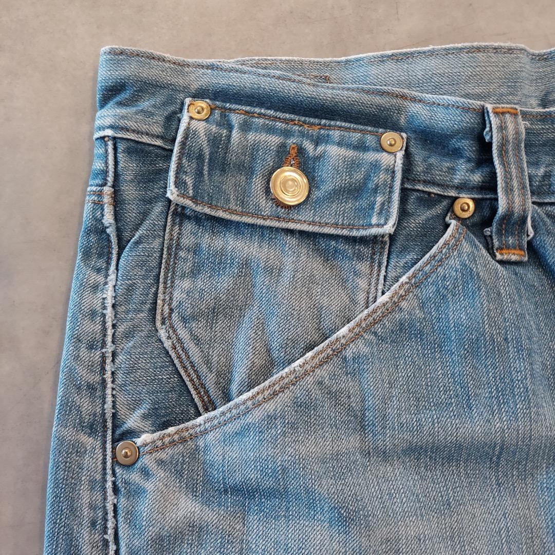 リーバイス エンジニアード ジーンズ W33 00s 青 古着 立体 17818