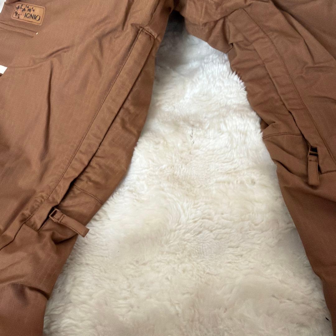 IGNIO スノーボードウェアセット 赤/チェック