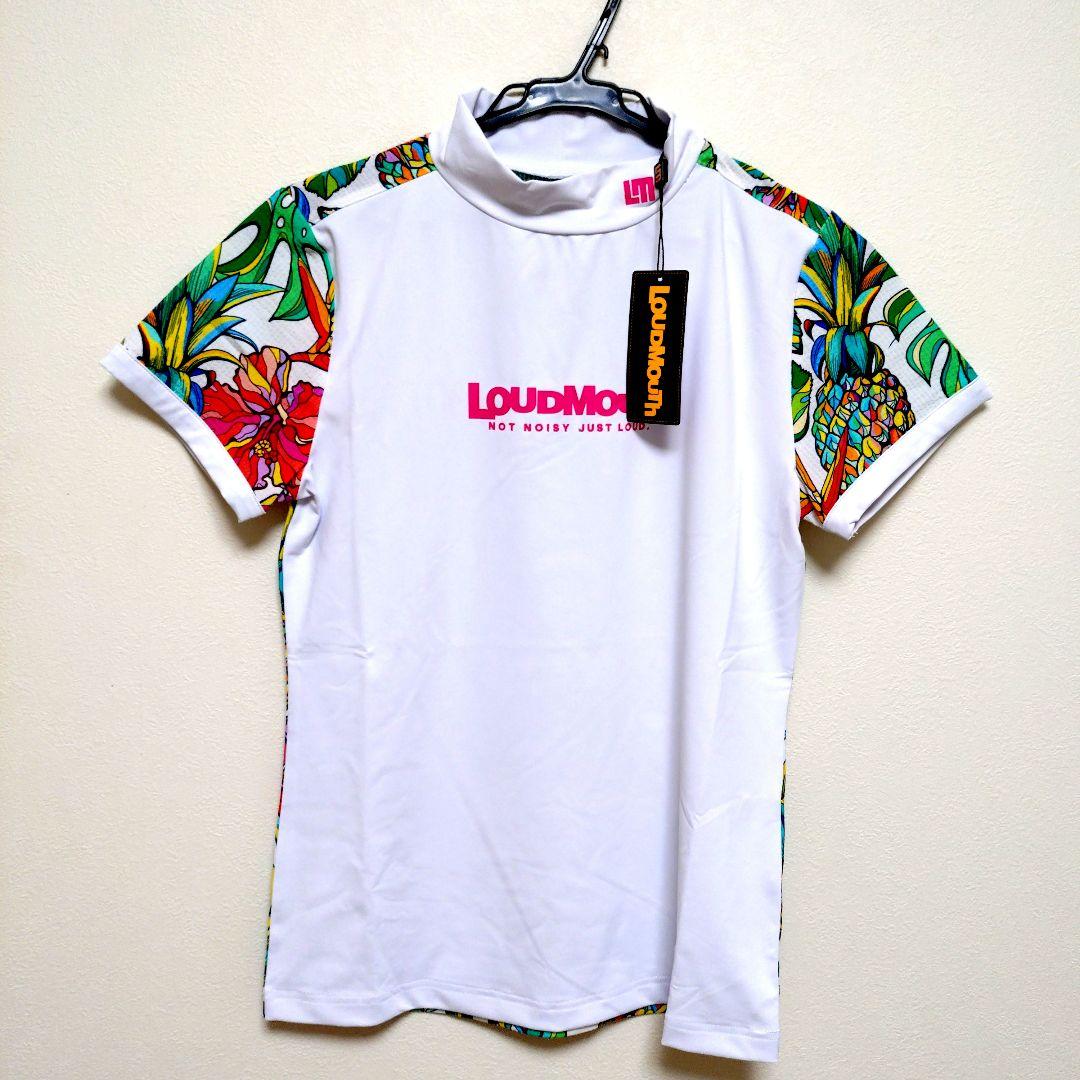 LOUDMOUTH〘ラウドマウスレディース ゴルフウェアモックネック半袖〙新品