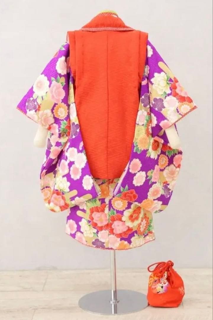 【セール中】3歳被布セット 3-4(ブランド:式部ロマン)