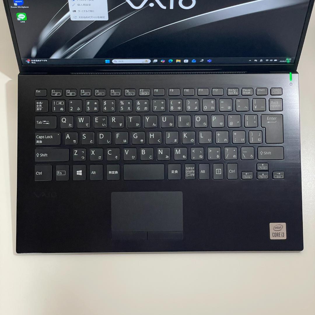 第10世代i3 VAIO Pro PK ノートPC 薄型軽量 SSD win11