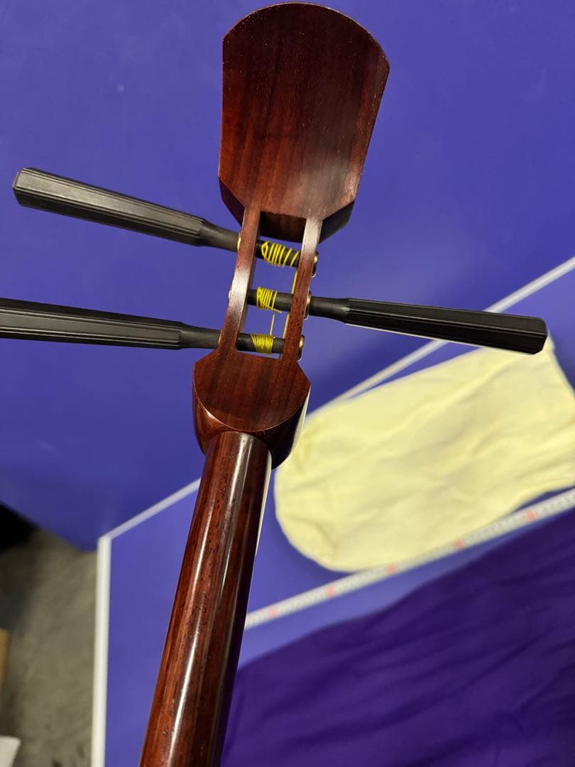 ヴィンテージ 三味線 紫檀 中棹 常磐津 長唄 地唄 民謡 弦楽器 和楽器