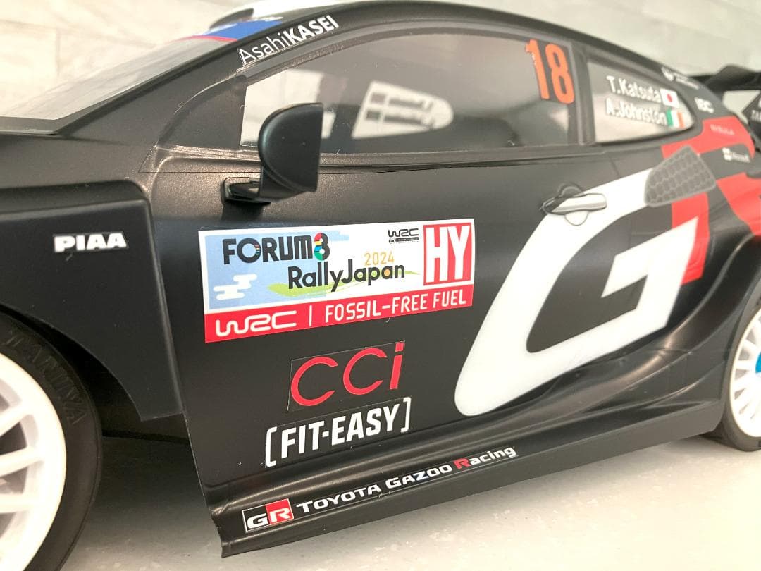 【any4382538w478b】タミヤRCボディ　ヤリス　WRC2024