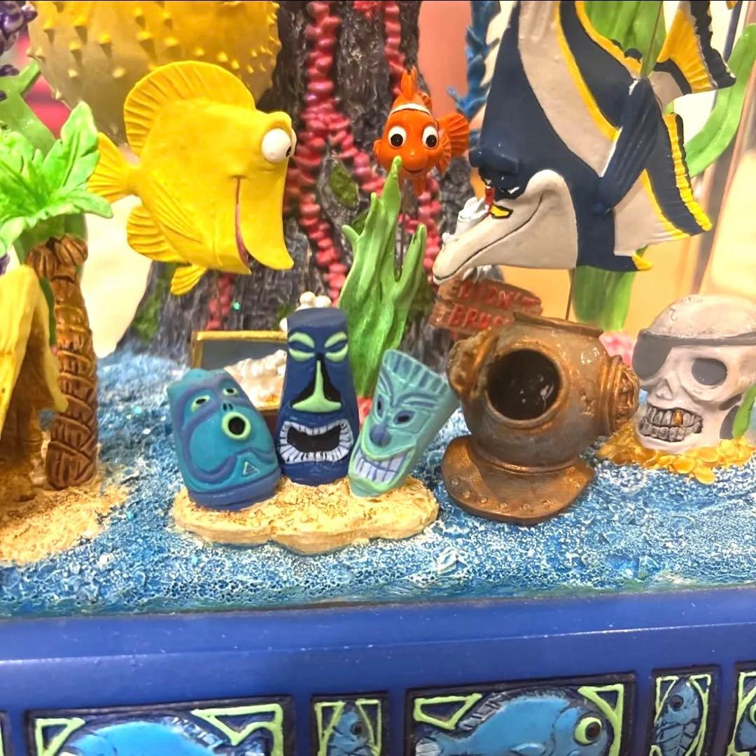 激レア】ファインディングニモ アクアリウム水槽型オルゴール ディズニー