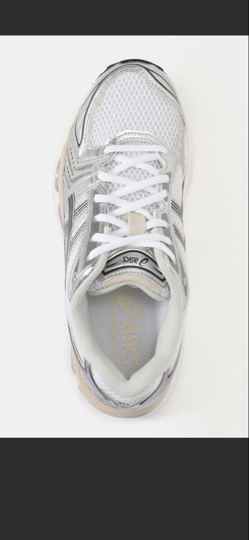 【ASICS 】GEL-KAYANO 14(110 silver)24.5