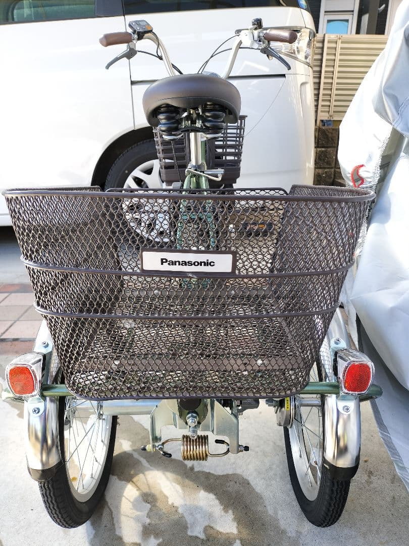 【引き取り希望】Panasonic 電動アシスト三輪自転車　ビビライフ