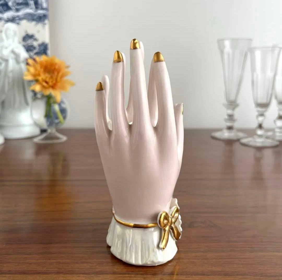 アメリカヴィンテージ ♤ リボンのハンドベース ♤ Made In Japan