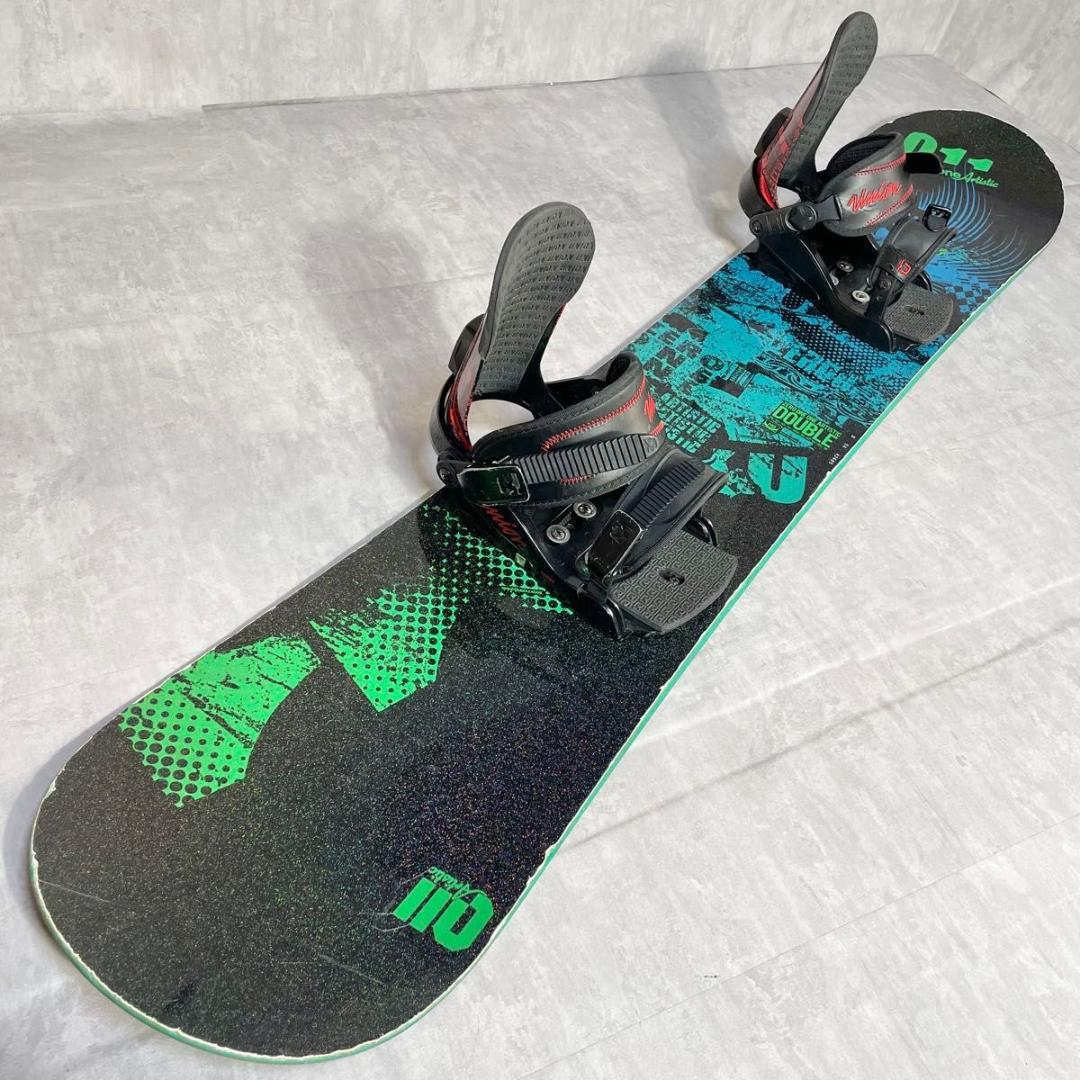 スノーボードセット 011Artistic DOUBLE 2点セット 154cm