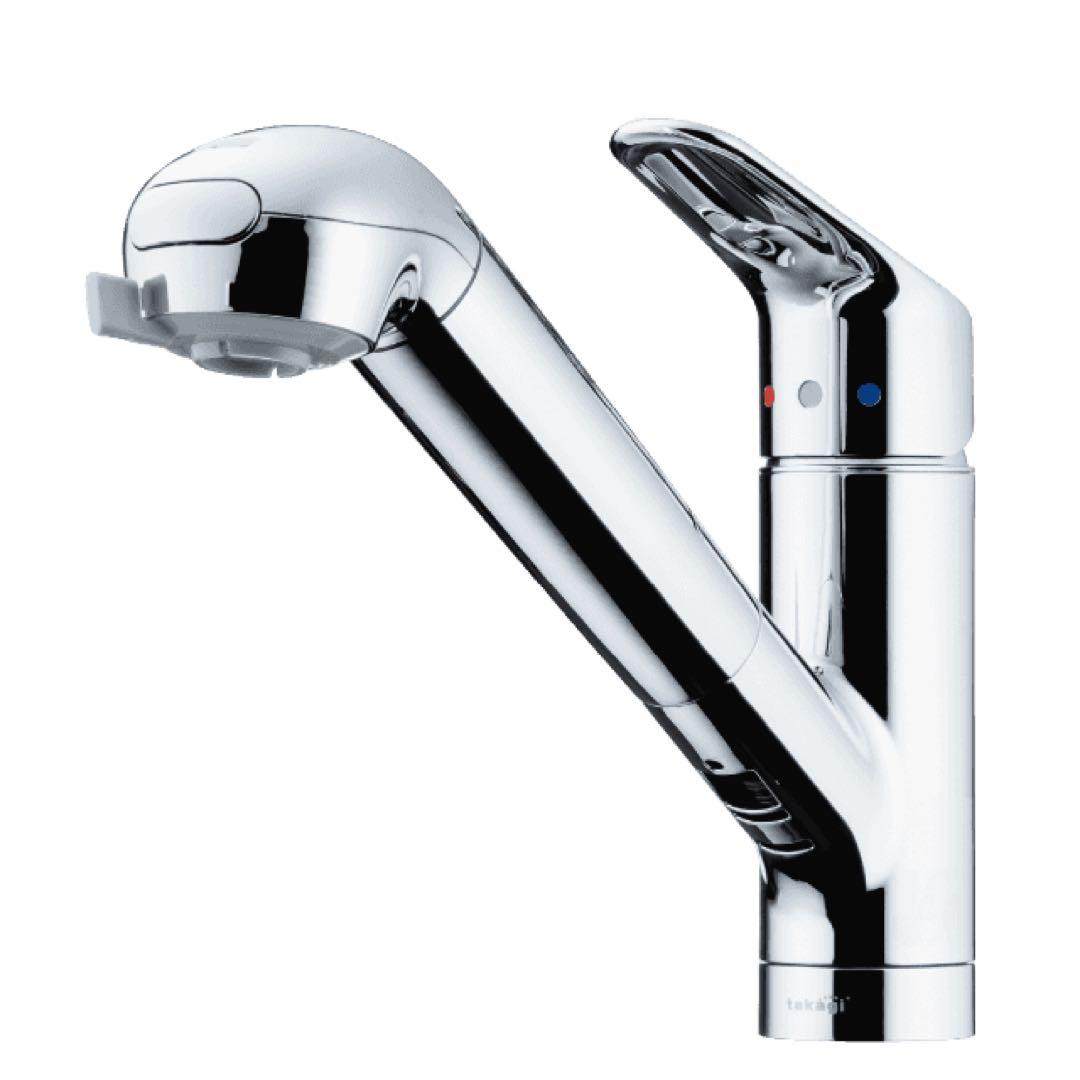 タカギ 蛇口一体型浄水器(カートリッジ付き) 匿名配送 送料無料