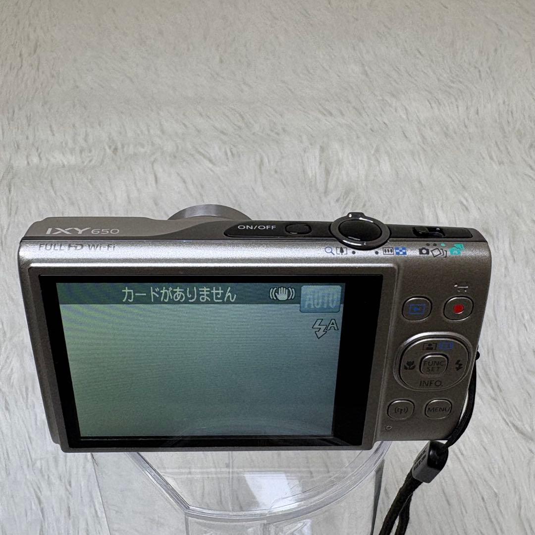 Canon カメラ IXY 650 PC2274 シルバー 箱 充電器 コンデジ