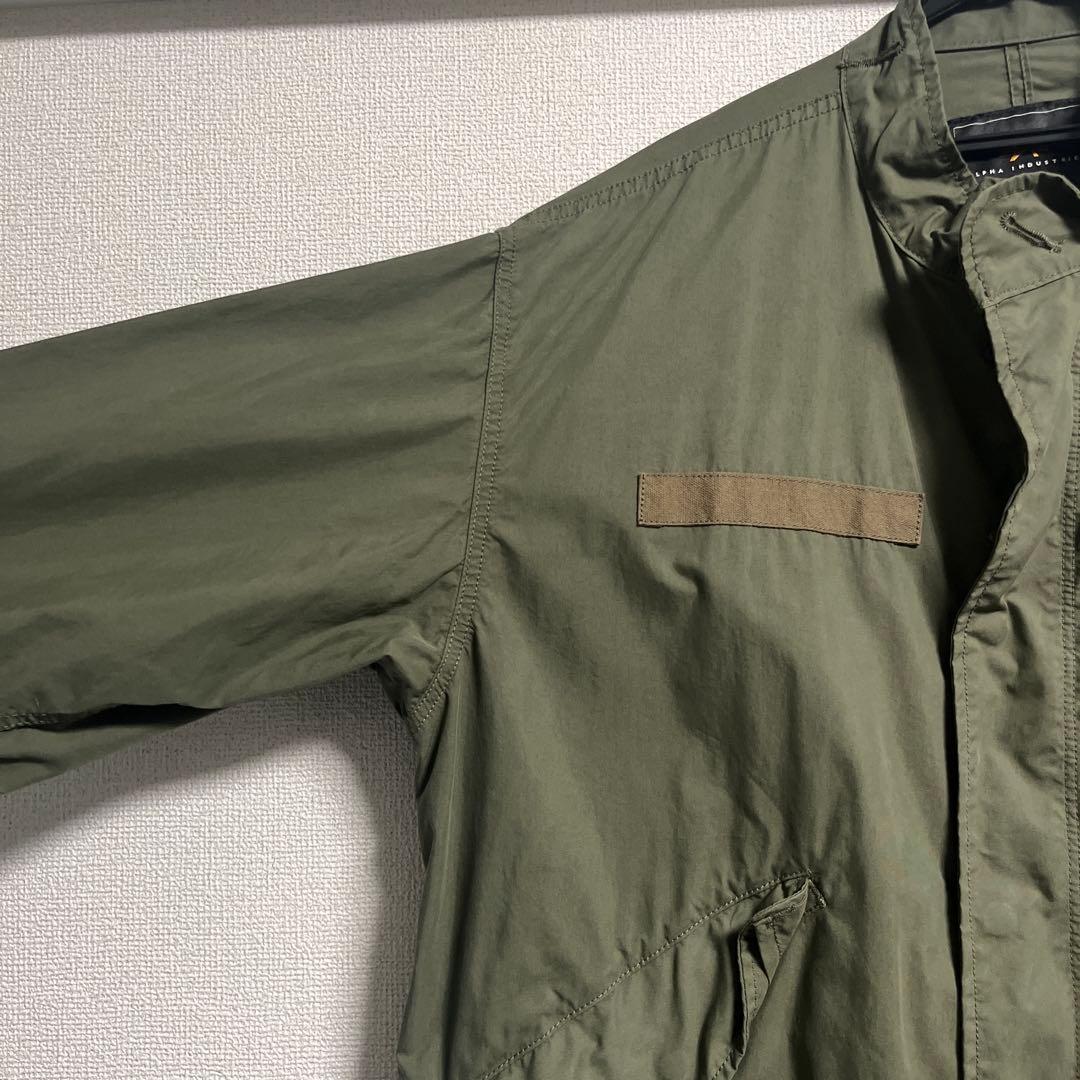 ALPHAアルファインダストリーズM-65モッズコートフィッシュテール