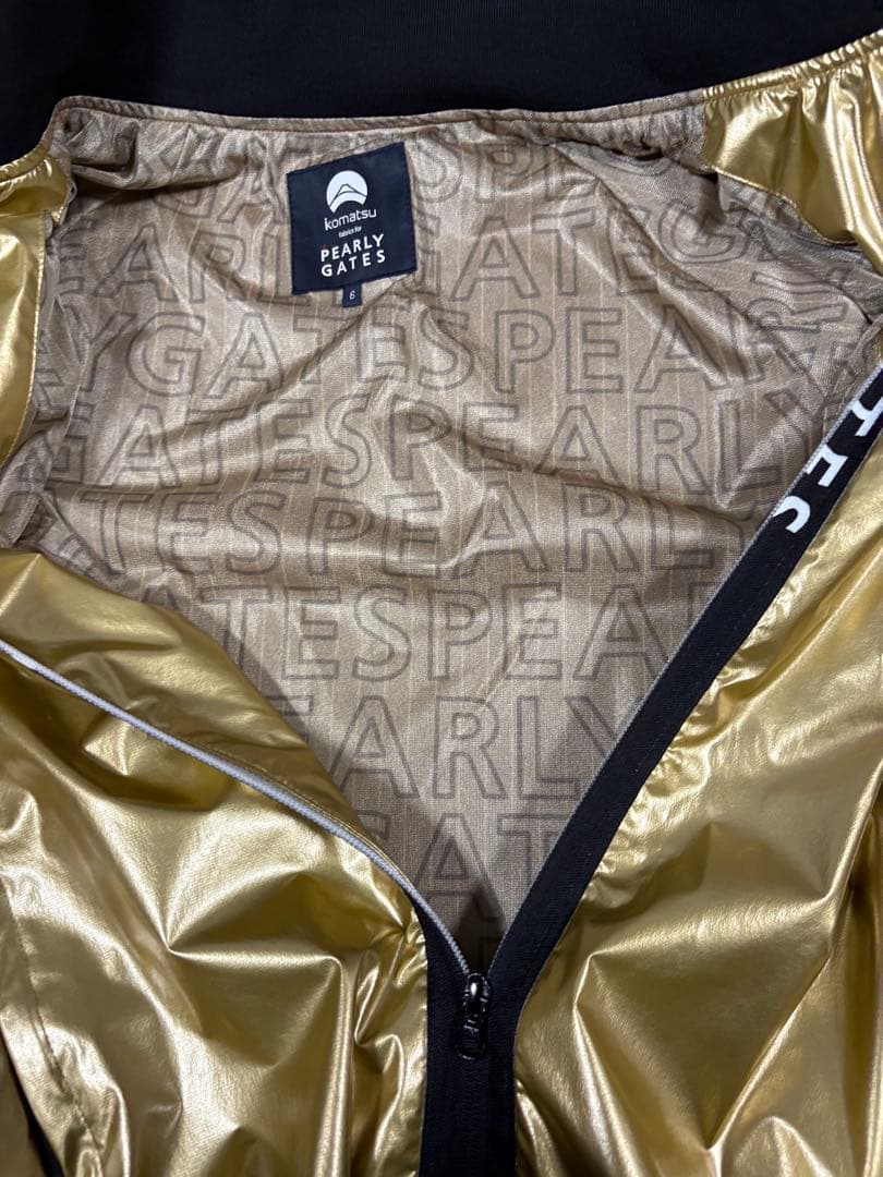 PEARLY GATES ゴールド ジャケット