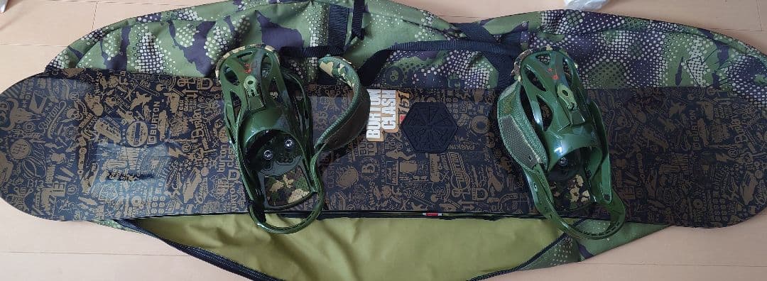 Burton CLASH 151cm スノーボード 3点セット