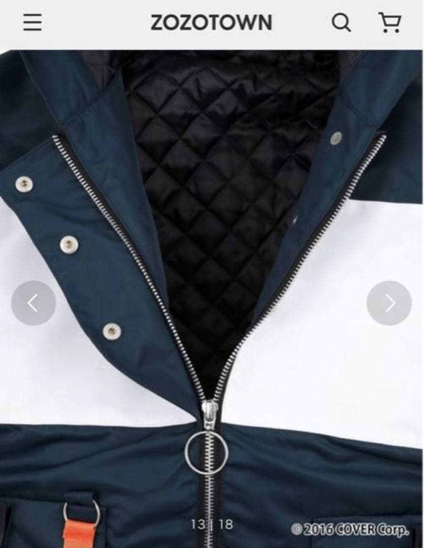 星街すいせい×ZOZOTOWN コラボジャケット Mサイズ - メルカリ