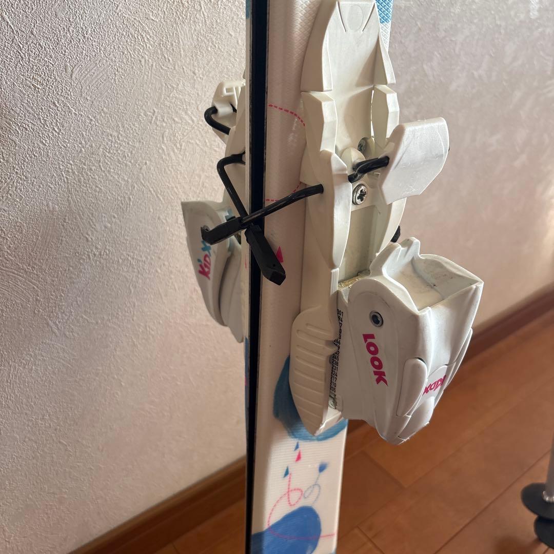 ダイナスタースキー板128 調整可能ストックセット　靴下グローブおまけ付き