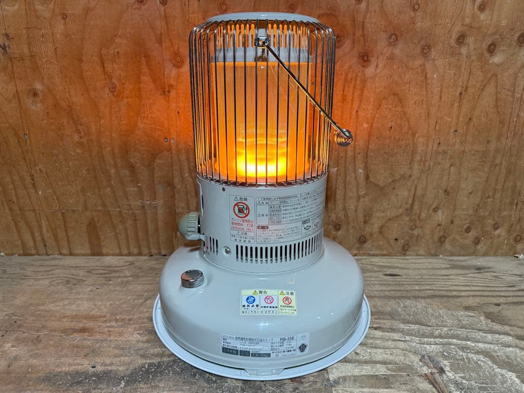 芯乾燥済 石油ストーブ 置台新品レインボー RB-25E 分解メンテナンス済