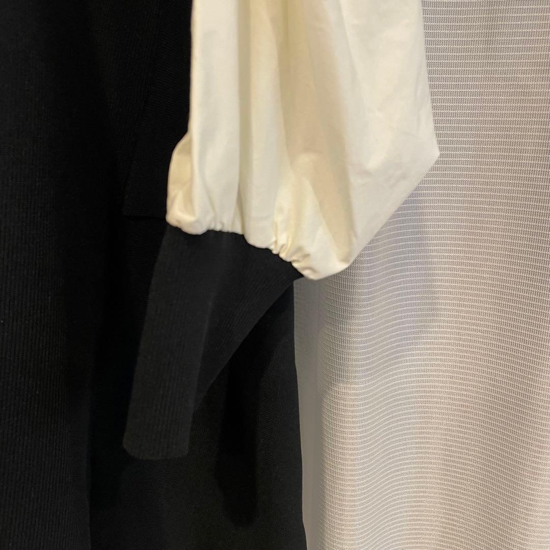 ponyo 様 セルフォード バックティアードワンピース リボン 36(S)