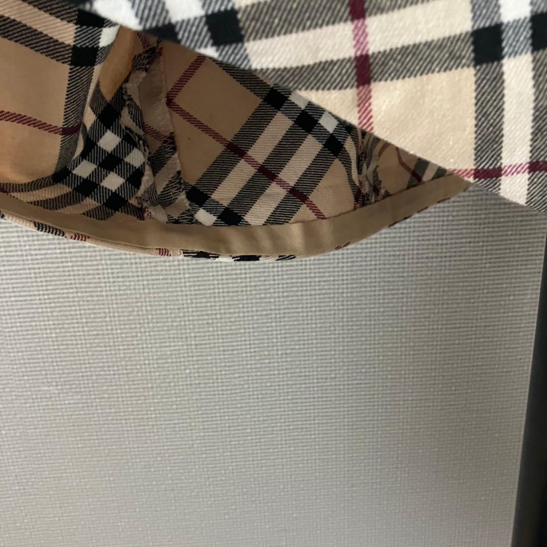 バーバリーブルーレーベル ワンピース ノバチェック ホース刺繍 38