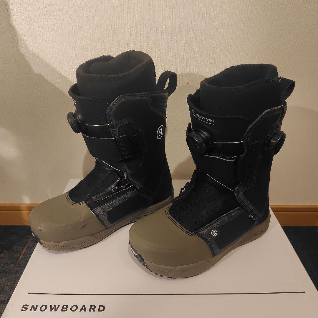 RIDE　NINETY TWO スノーボードブーツ ブラック/カーキ