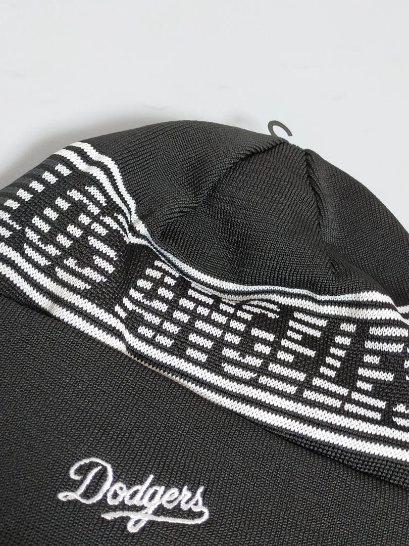 ロサンゼルス・ドジャース new era ニット帽 選手支給モデル　ブラック