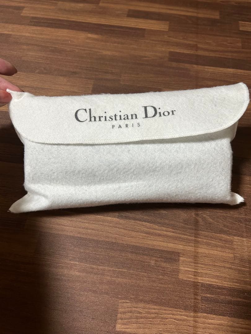 Christian Dior ブラックポーチ 保存袋付き