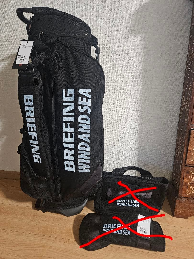 BRIEFING WINDANDSEA SAX Blueキャディーバックのみ