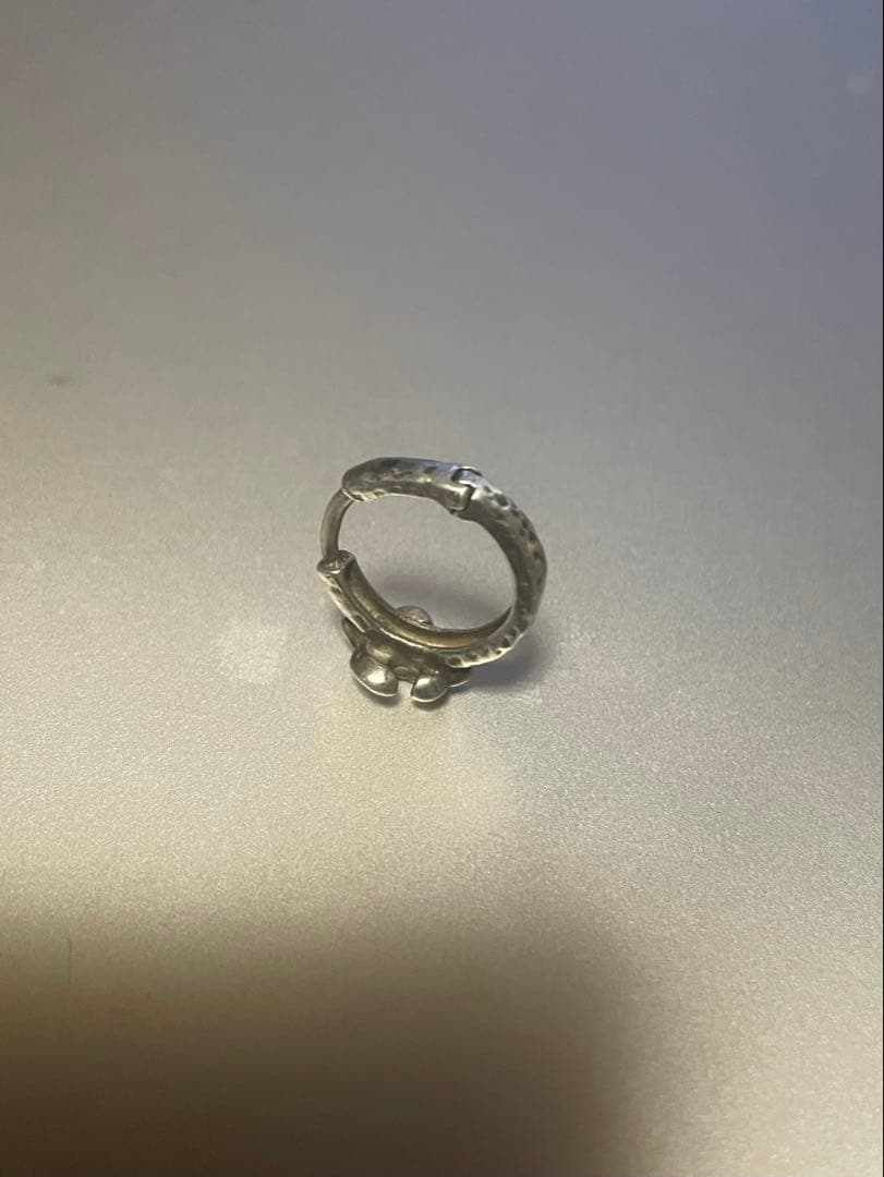 ローリーロドキン　シルバー925フープピアス