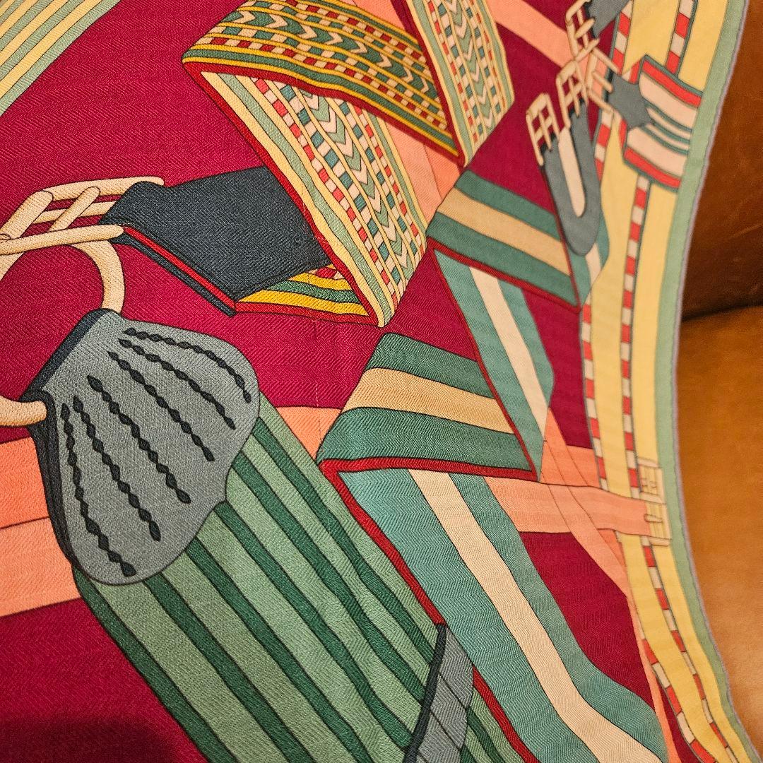 エルメス カレ 90 SANGLES EN 2017春夏 ZIGZAG スカーフ - メルカリ