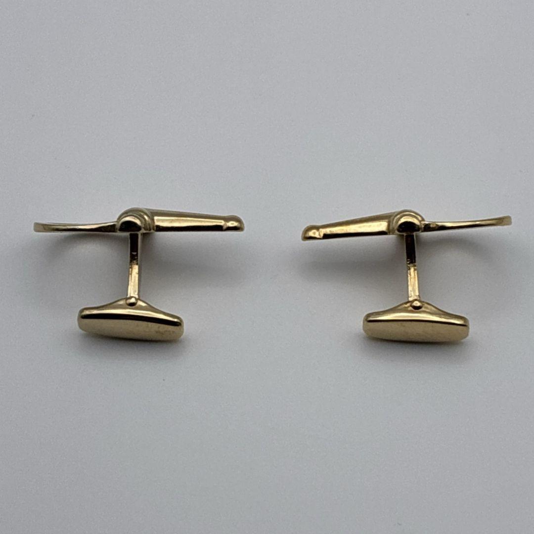 美品✨Salvatore Ferragamo カフリンクス ゴールド ガンチーニ