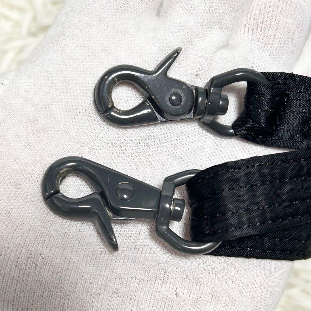 ✨美品✨PORTER タンカー ハーフムーン ショルダーバック ブラック