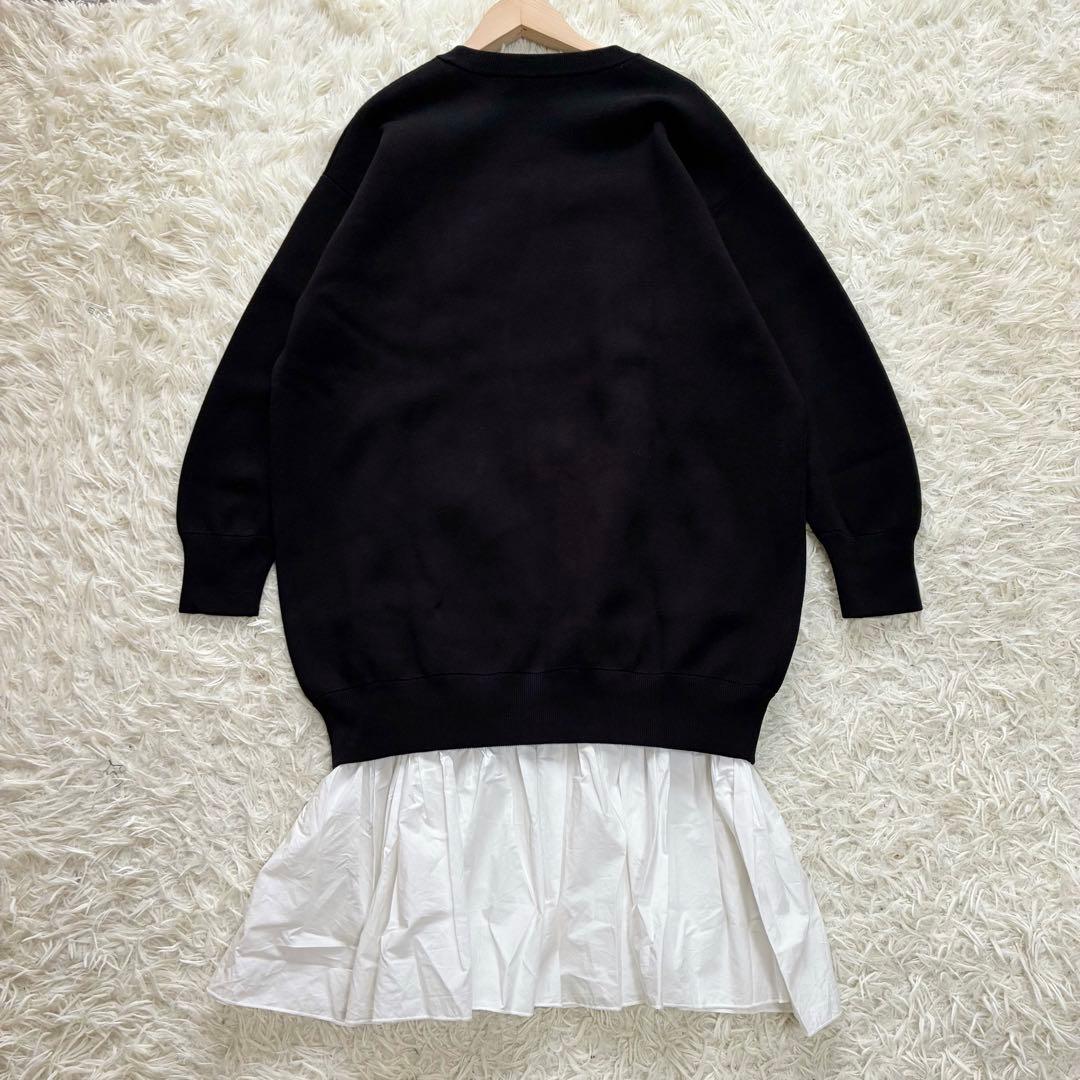 ユナイテッドアローズ ジャカードコンビワンピース