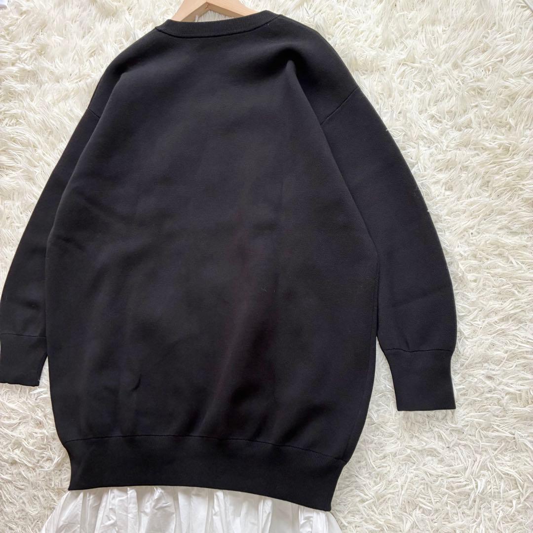 ユナイテッドアローズ ジャカードコンビワンピース