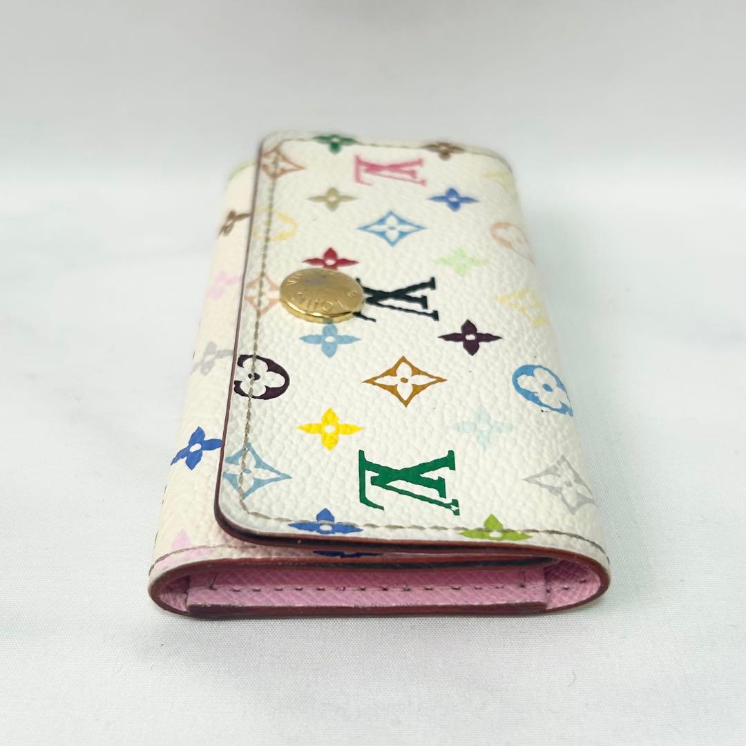 ルイヴィトン ミュルティクレ4 マルチカラー ブロン キーケース 4連