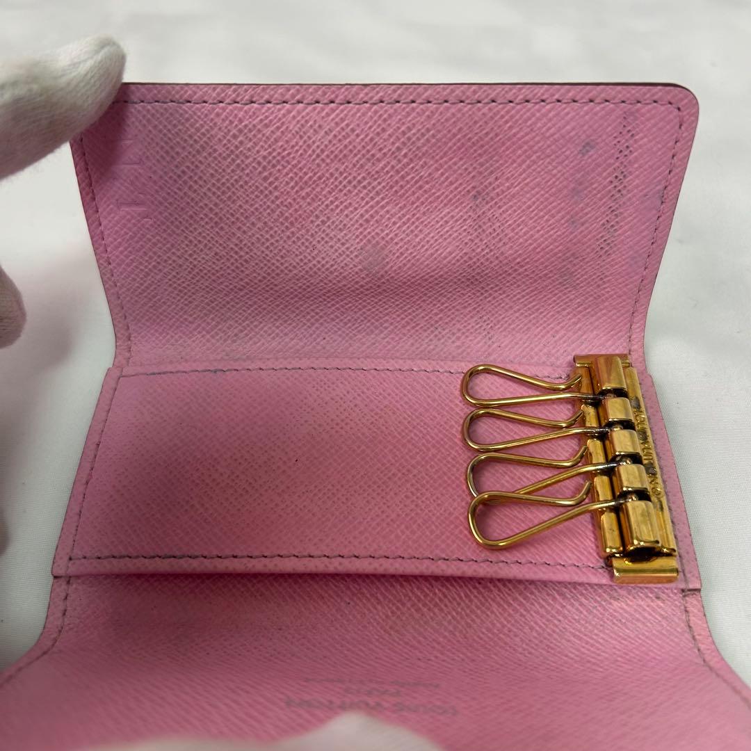 ルイヴィトン ミュルティクレ4 マルチカラー ブロン キーケース 4連