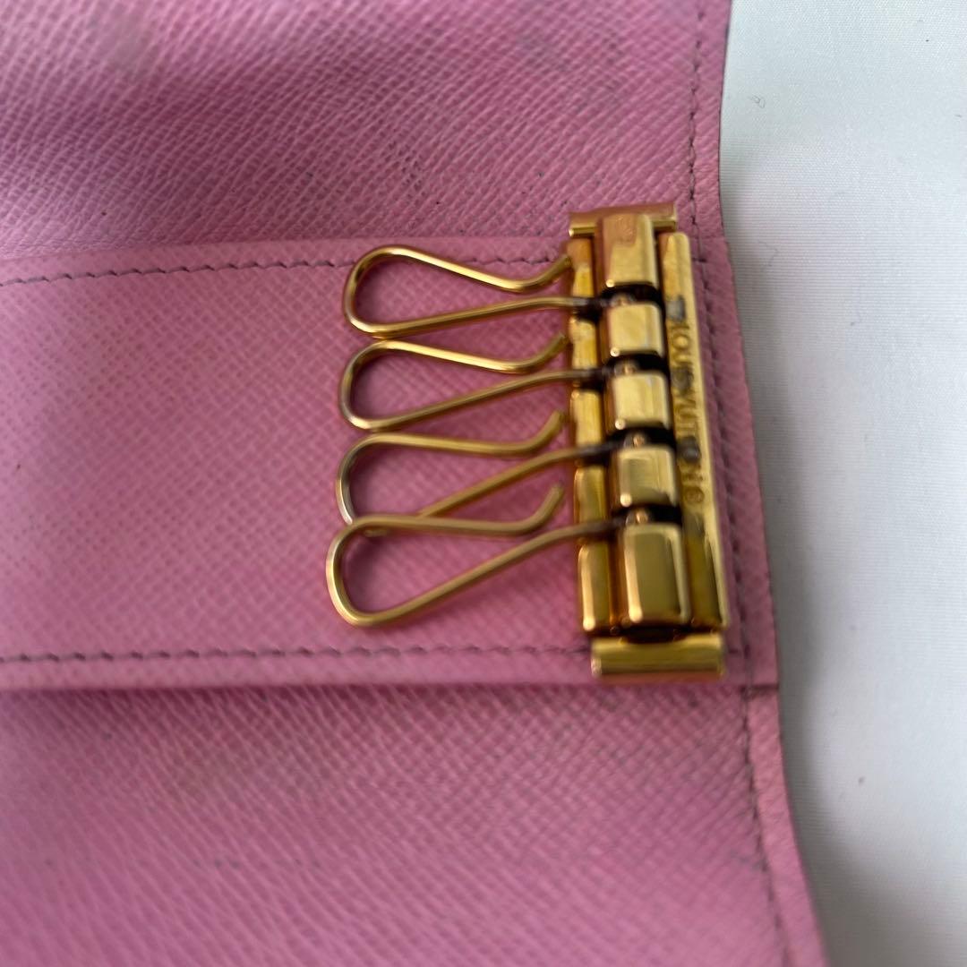 ルイヴィトン ミュルティクレ4 マルチカラー ブロン キーケース 4連