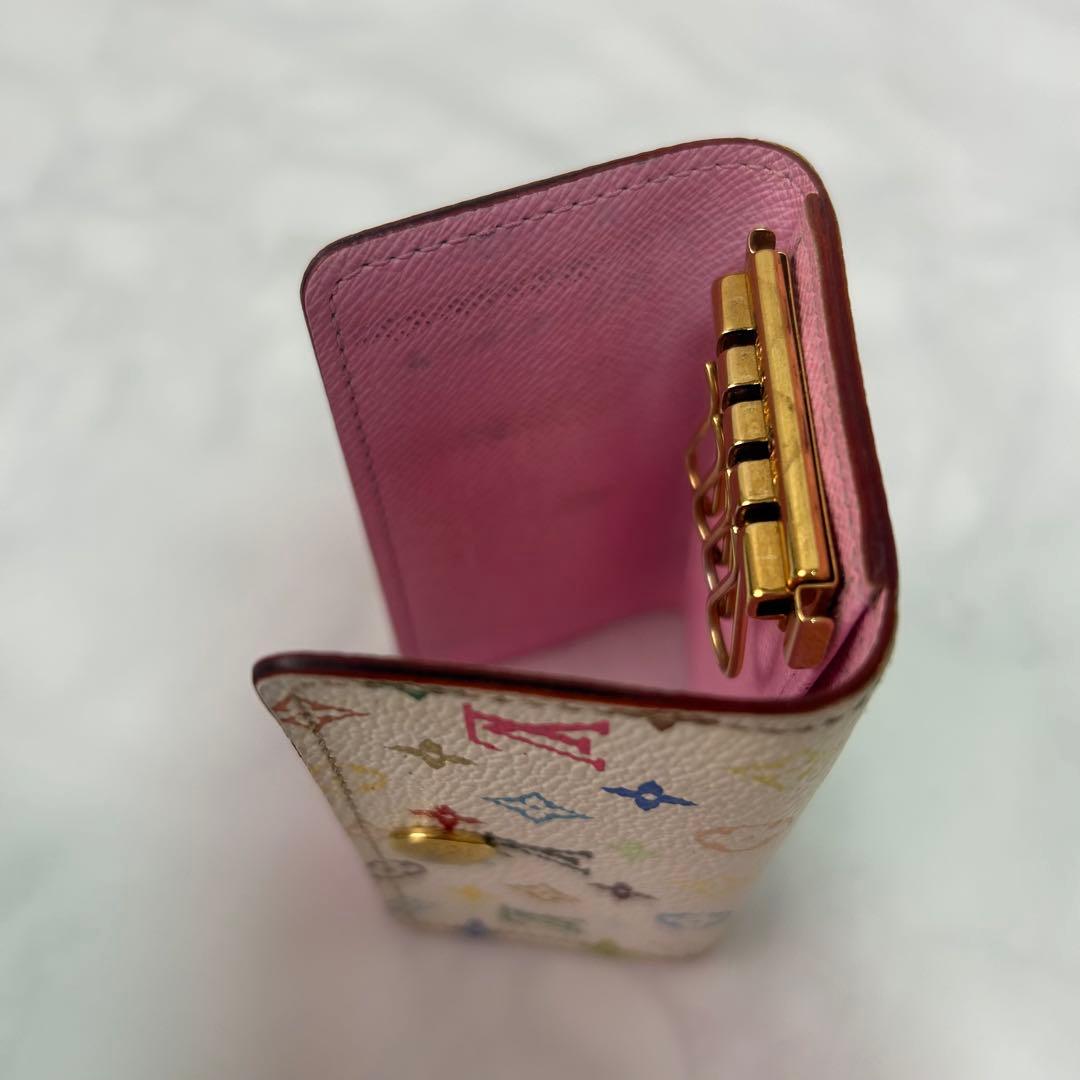 ルイヴィトン ミュルティクレ4 マルチカラー ブロン キーケース 4連