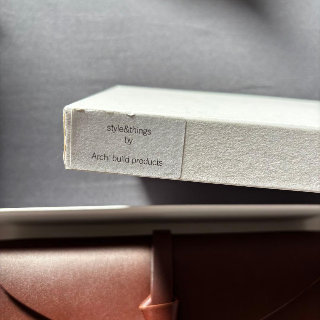 【新品】本革 長財布 style&things 折りロングウォレット マグ 箱