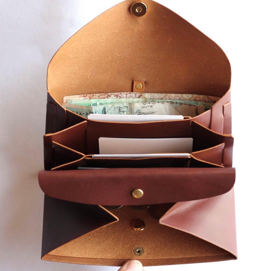 【新品】本革 長財布 style&things 折りロングウォレット マグ 箱