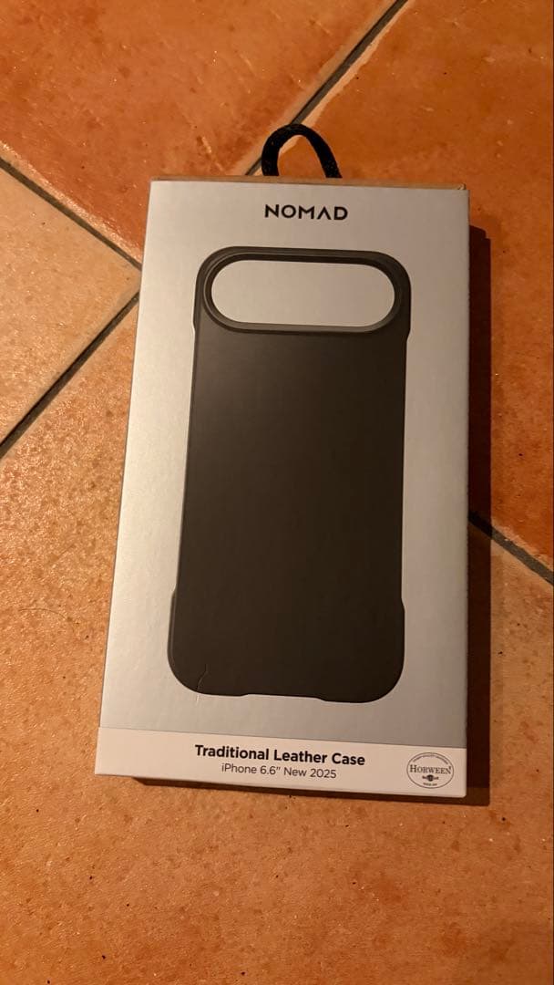 NOMAD ノマドLeather Case iPhone Air ブラック
