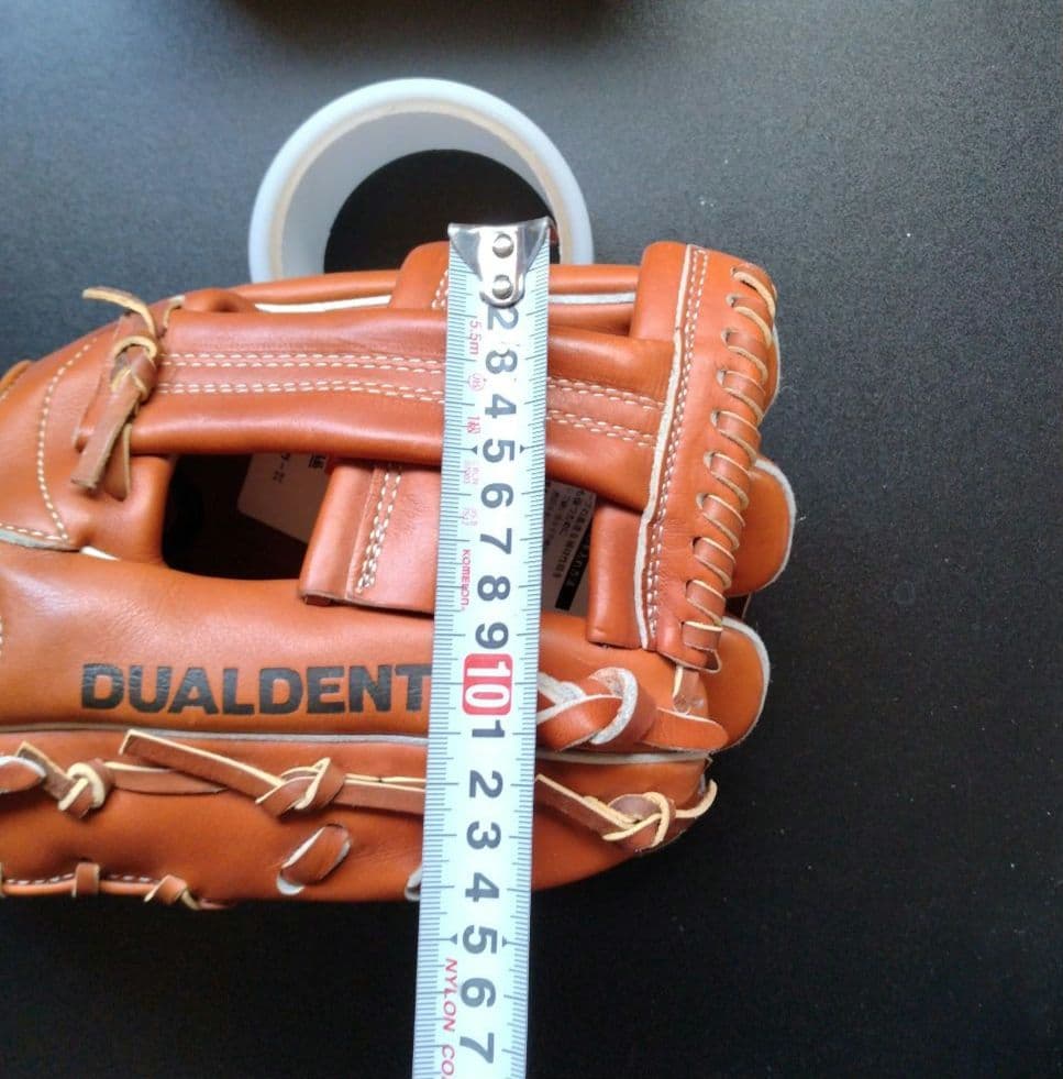 ミツワタイガー グローブ 未使用 タグ付　TIGER DUALDENT　軟式