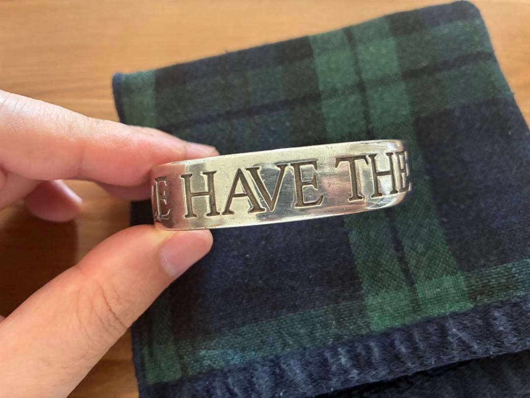 UC x HG. バングル　PEOPLE HAVE THE POWER