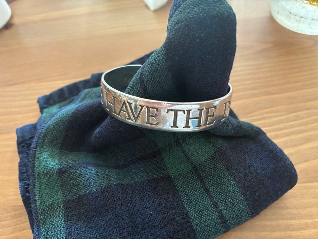 UC x HG. バングル　PEOPLE HAVE THE POWER