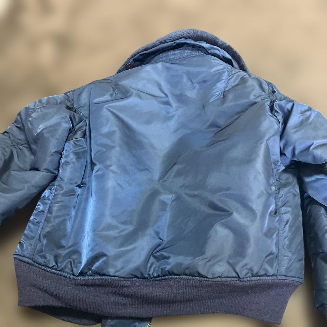 ネイビー MA-1 フライトジャケット　US AIRFORCE Mサイズ飛行機