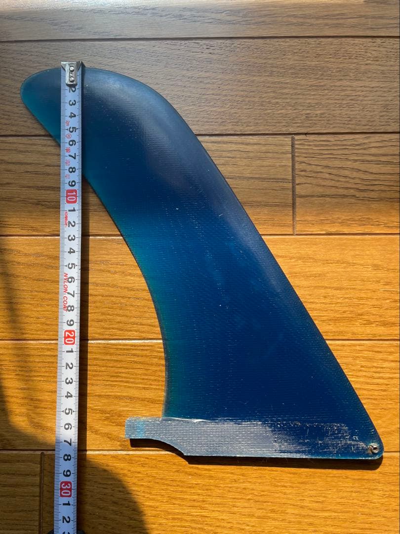 サーフボードフィン 青